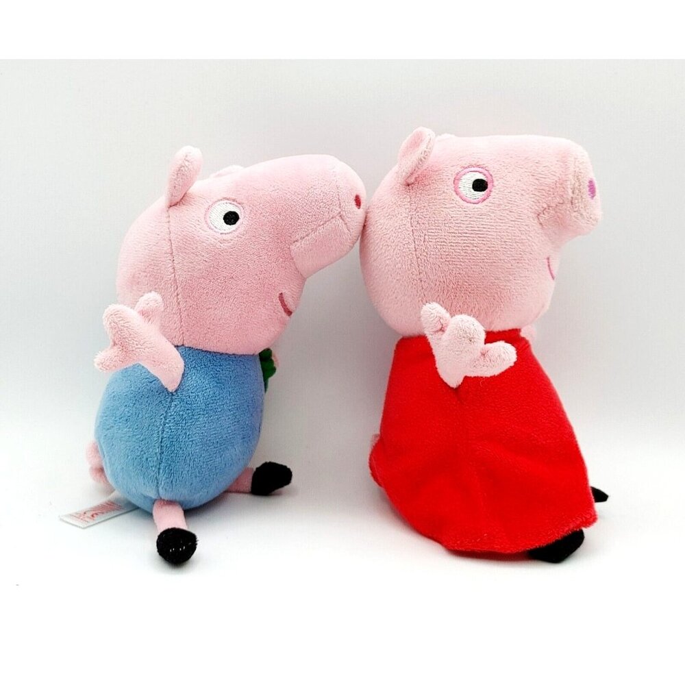 Peppa Pig 8" Talking Peppa Plush 2003 George TY Plush 2016